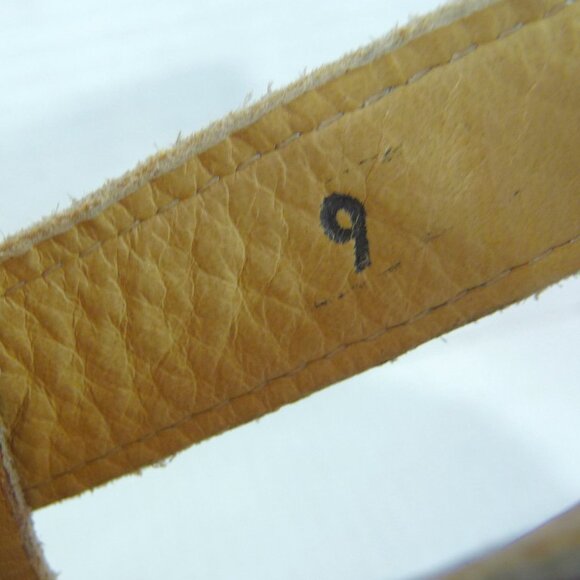 BED STU SIZE 9 JOANN LEATHER WEDGES - Picture 5 of 14